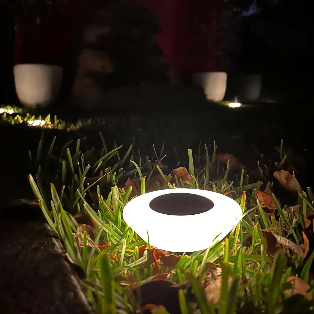 Camp Lamp™ Rust-Proof Solar Ground Light Pack