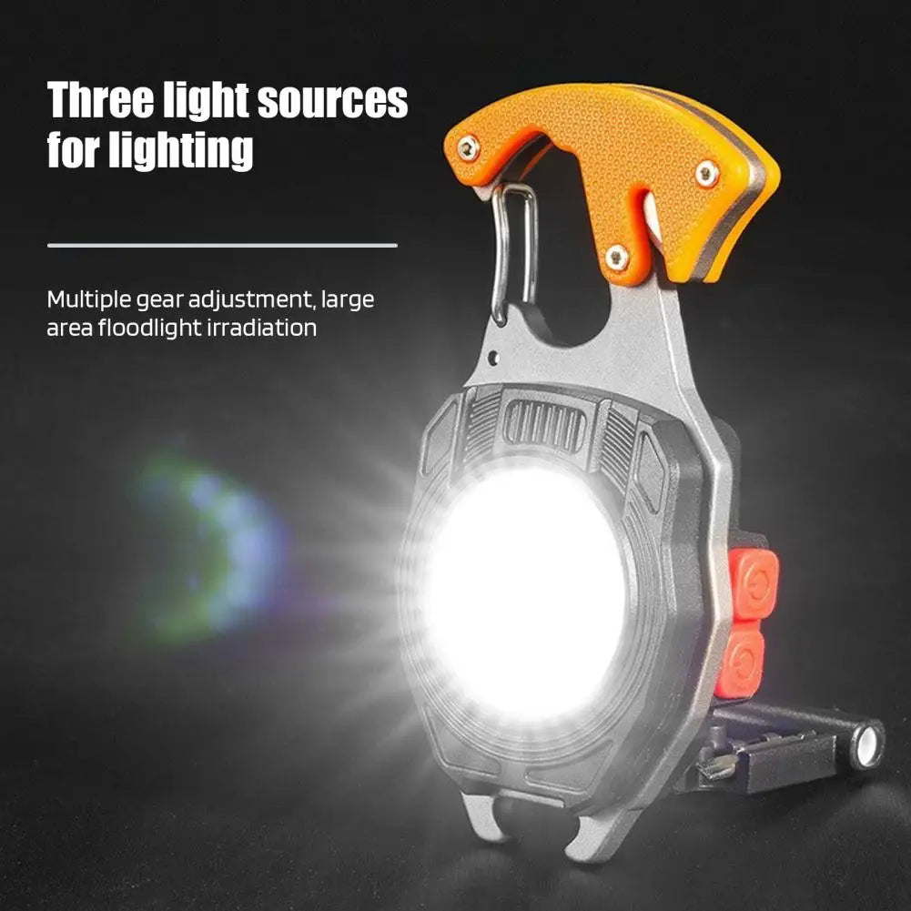 7-in-1 Keychain, Lighter, Flashlight, Opener & Tools