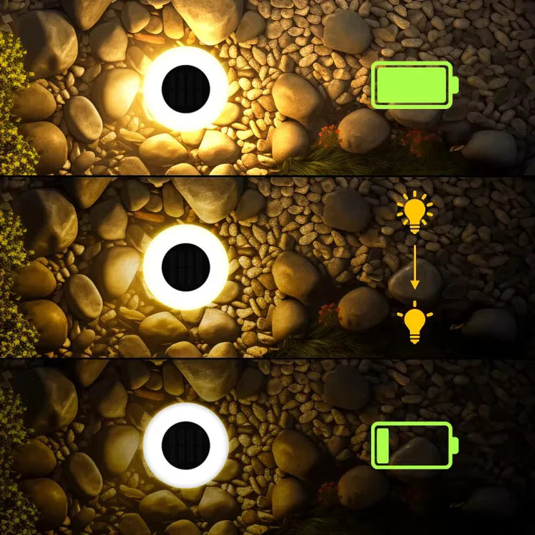 Python Pack Ground Light Camp Lamp™ Rust-Proof Solar Ground Light Pack